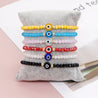 8Mm Liuli Eye Bracelet Fashion Jewelry Solid Color Faceted Crystal Beaded Bracelets for Women Summer Jewellery Gift