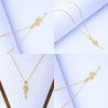 2025 New Titanium Steel Non-Fading Necklace Women'S Fashion, Simple and Light Luxury, Versatile High-End Pendant Women'S Necklac