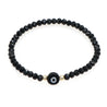 8Mm Liuli Eye Bracelet Fashion Jewelry Solid Color Faceted Crystal Beaded Bracelets for Women Summer Jewellery Gift