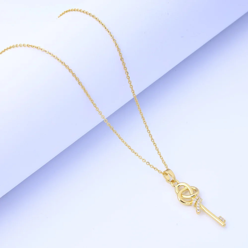 2025 New Titanium Steel Non-Fading Necklace Women'S Fashion, Simple and Light Luxury, Versatile High-End Pendant Women'S Necklac