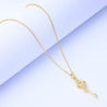 2025 New Titanium Steel Non-Fading Necklace Women'S Fashion, Simple and Light Luxury, Versatile High-End Pendant Women'S Necklac