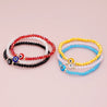 8Mm Liuli Eye Bracelet Fashion Jewelry Solid Color Faceted Crystal Beaded Bracelets for Women Summer Jewellery Gift