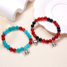 Spider Matching Friendship Bracelets for Couples Spider Charm Bracelets Magnetic Friendship Bracelets for 2 Halloween Bracelets