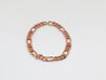 Real Copper Chain Bracelets, Unisex Copper Bracelets, Copper Curb Chain & Link Bracelets, Handmade Brass Copper Bracelets, Brass Bracelets
