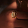 Dainty Flower Fidget Ring, Gold Fidget Ring Spinner, Adjustable Anxiety Ring, Worry Ring, Fidget Ring Women, Spinner Ring, Fidget Jewelry